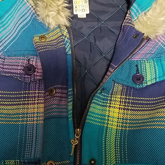 Roxy Plaid Jacket - Picture 5 of 7